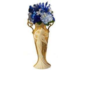 Art Nouveau Vase statue French Maiden urn sculpture New (The Digital 