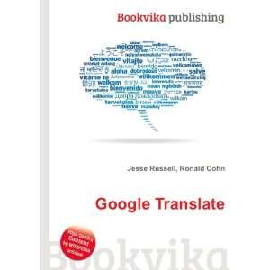  Google Translate Ronald Cohn Jesse Russell Books
