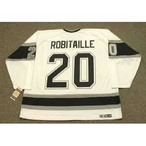 LUC ROBITAILLE Los Angeles Kings 1993 CCM Vintage Throwback Home NHL 