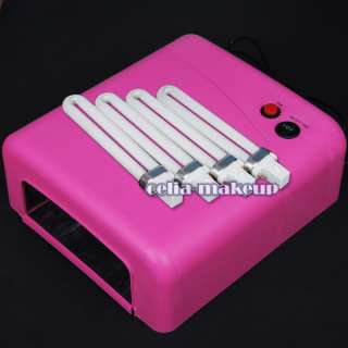   UV Lamp designed for instant gel nails curing as well as for nail