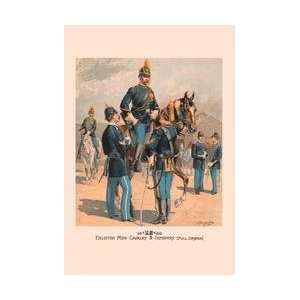  Enlisted Men Cavalry & Infantry (Full Dress) 20x30 poster 