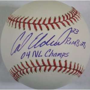   Cal Eldred 04 NL Champs Autographed Baseball
