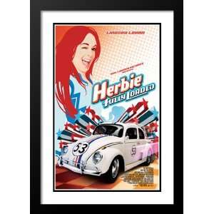 Herbie Fully Loaded 20x26 Framed and Double Matted Movie Poster 