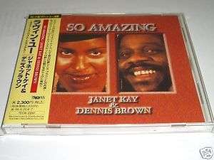 Janet Kay Dennis Brown So Amazing Japan CD Horace Andy  
