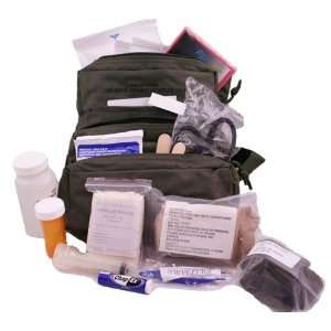  Elite M.O.L.L.E. Straps Fully Stocked Medic First Aid Kit 