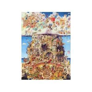  Heaven and Hell   1500 Pieces Jigsaw Puzzle Toys & Games