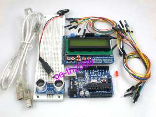 Arduino Ultrasonic Distance Detecting LCD Display kits  