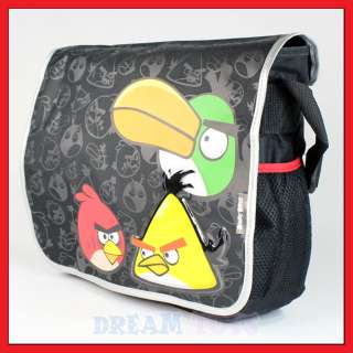 Angry Birds 3 Bird Messenger Bag   School Backpack Shoulder Red Iphone 