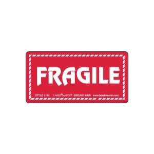  Fragile Label, Paper, 2 x 4