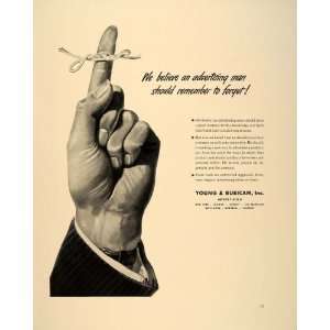   Advertising Finger String Hand   Original Print Ad: Home & Kitchen