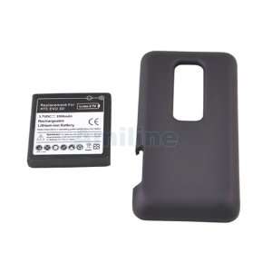  3500mAh Extended Battery + Cover For Sprint HTC EVO 3D 