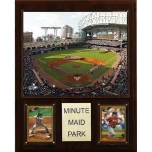  Houston Astros Minute Maid Park 12x15 Plaque Sports 