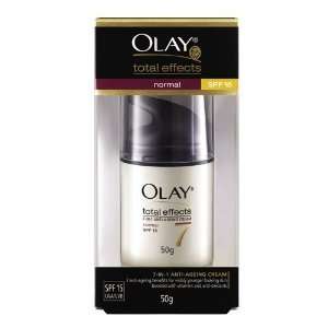 com Olay total effect   Touch of foundation SPF 15 7 in1 aging cream 