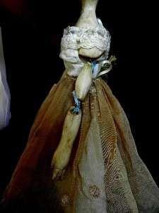 Queen Anna Style Wooden Doll OOAK
