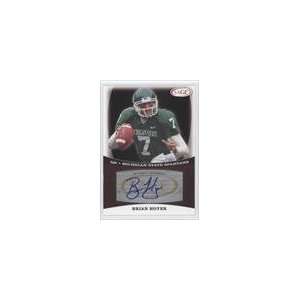    2009 SAGE Autographs Red #21   Brian Hoyer: Sports Collectibles