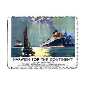 Harwich for the continent   Daily line up   iPad Cover (Protective 