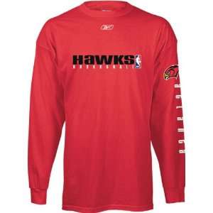 Atlanta Hawks Team Practice Long Sleeve T Shirt:  Sports 