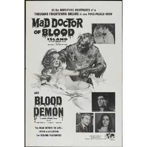  Mad Doctor of Blood Island Poster Movie B 27x40
