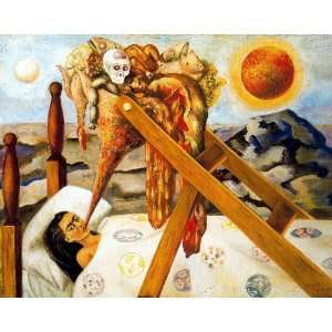 FRAMED oil paintings   Frida Kahlo   24 x 20 inches   Sin esperanza