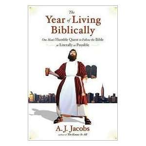 The Year of Living Biblically [Deckle Edge] 1st (first 