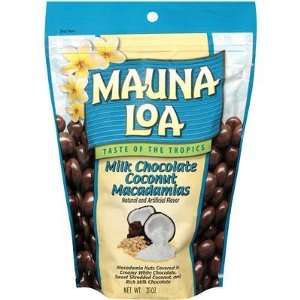 Mauna Loa Milk Chocolate Coconut Macadamia Nuts:  Grocery 