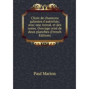   © de deux planches (French Edition) Paul Marion  Books
