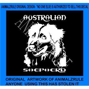  AUSTRALIAN SHEPHERD VINYL DECAL 