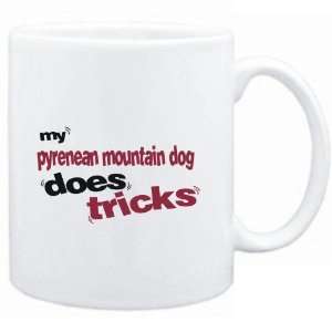 Mug White  MY Pyrenean Mountain Dog DOES TRICKS  Dogs:  