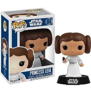   Pop! Star Wars: Princess Leia Vinyl Figure Bobble Head: Toys & Games