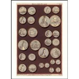  Medals Of King William III    Print
