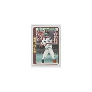  1978 Topps #449   Ron Jaworski Sports Collectibles