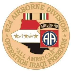 NEW U.S. Army 82nd Airborne Division O.I.F. Pin   Ships in 