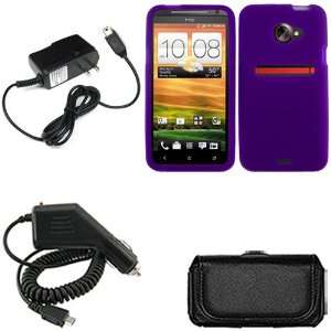   Horizontal Leather Pouch for HTC Evo 4G LTE Cell Phones & Accessories