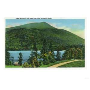 Blue Mountain, New York   Blue Mt Lake View of the Mountain Giclee 