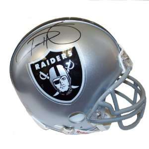 Terrelle Pryor Autographed Oakland Raiders Mini Helmet w/ JSA COA