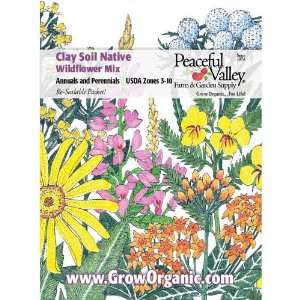  Clay Soil Loving Native Wildflower Mix Seed Pack Patio 