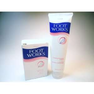  Avon Foot Works   Exfoliating Bar Soap & Creamy Powder 