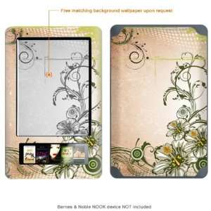  Protective Decal Skin Sticker for Barnes & Noble Nook case 