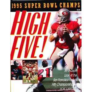  San Francisco 49ers HIGH FIVE Super Bowl Commemorative 