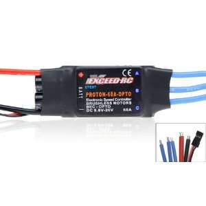 Exceed RC Proton/Volcano 60A OPTO Brushless Speed Controller ESC (w/o 