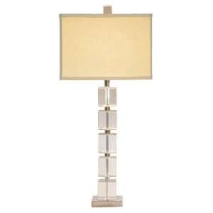  Raschella Crystal Squares Table Lamp