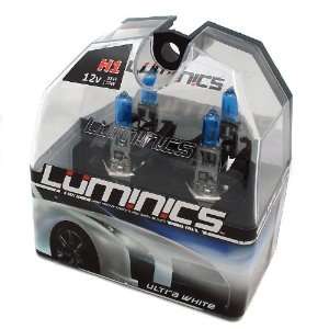   Luminics Ultra White H1 Halogen Headlight Light Bulb 5150k: Automotive
