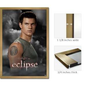  Gold Framed Twilight 3 Eclipse Poster Jacob Tattoo Fr0153 