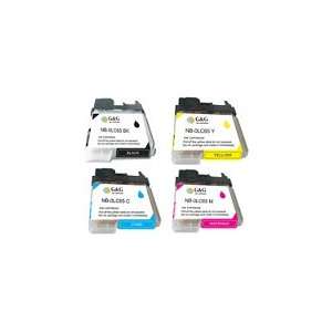  4 PK Brother Compatible Inkjet LC65HY, LC65HYC, LC65HYM 