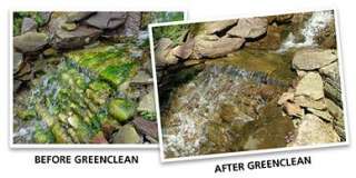 GREEN CLEAN ALGAECIDE 8LB WILL NOT HARM FISH OR PLANTS  