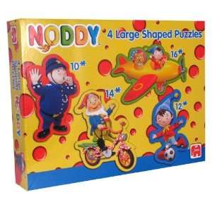  Noddy 4 Large Shaped Puzzles: Toys & Games
