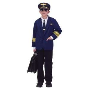   Pilot w/ Cap Child Costume Ages 12 14 (BAAP 1214) Toys & Games