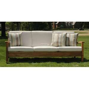  Teak deep Seating, Chappy Collection, Sofa: Patio, Lawn 
