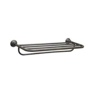   Country Bath Hotel Style Towel Rack in Tuscan Brass: Home Improvement