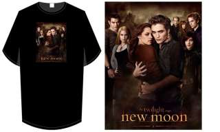 New TWILIGHT SAGA NEW MOON T Shirt   Pattinson Taylor  